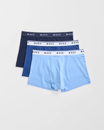 Maxx Australian Cotton 3 Pack Hipster Trunks