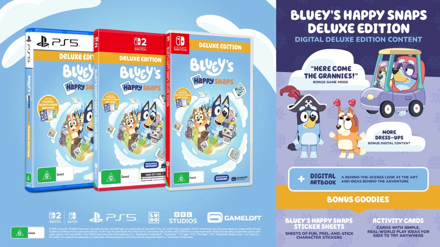 Bluey's Happy Snaps - Nintendo Switch 2 2 of 4