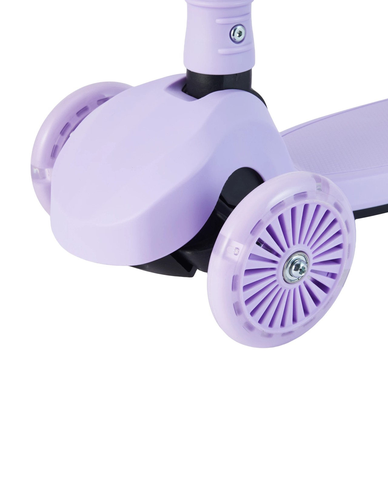 Anko Light Up Wheel Tilt and Turn Scooter - Lilac 4 of 6