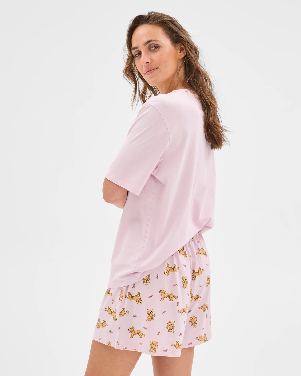 Australian Cotton Jersey Boxer Sleep Shorts 3 of 6
