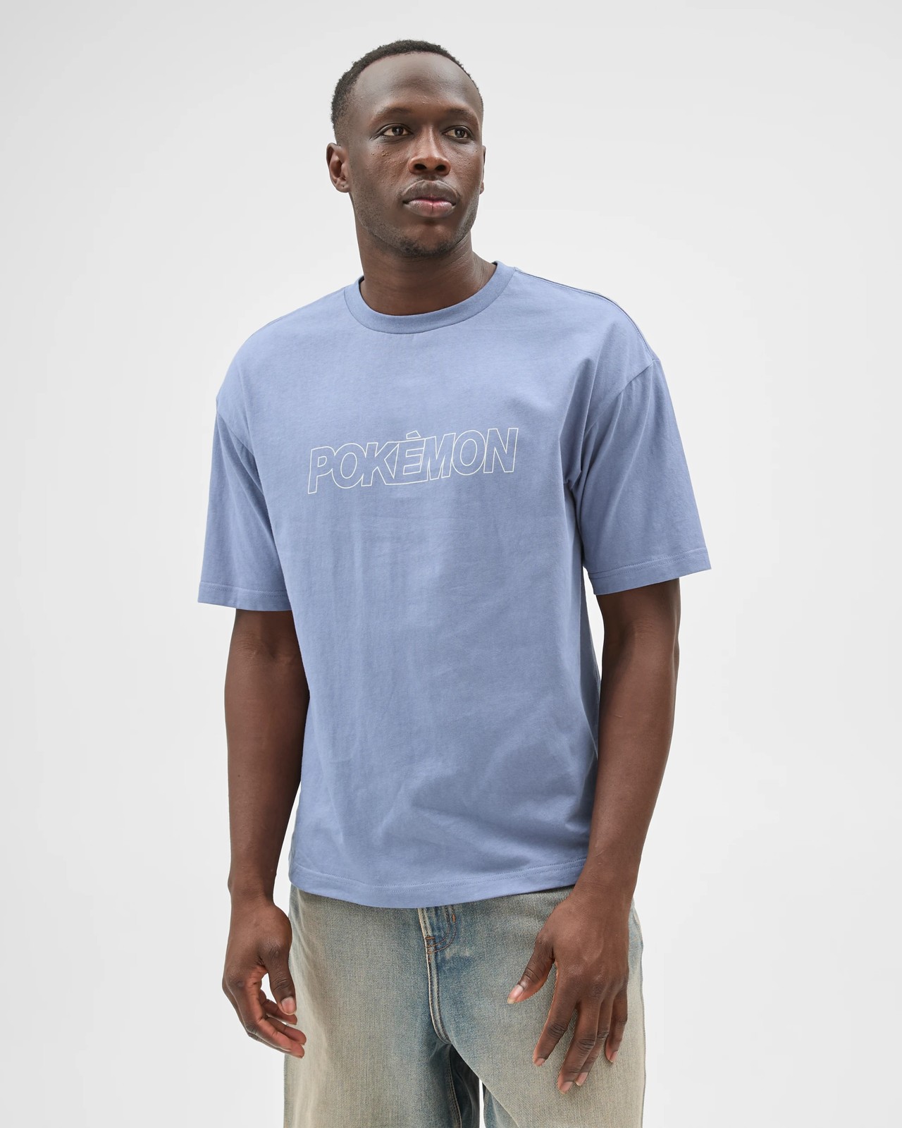 Pokemon Australian Cotton Graphic T-Shirt - Pokemon Smoke Blue 2 of 6