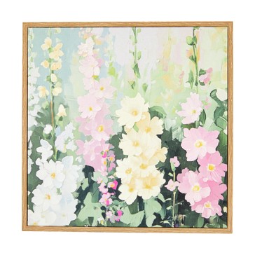Summer Garden Framed Canvas - Anko