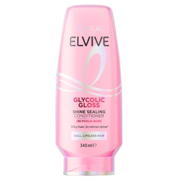 L'Oreal Paris Elvive Glycolic Gloss Shine Sealing Conditioner 340ml - Glycolic Acid