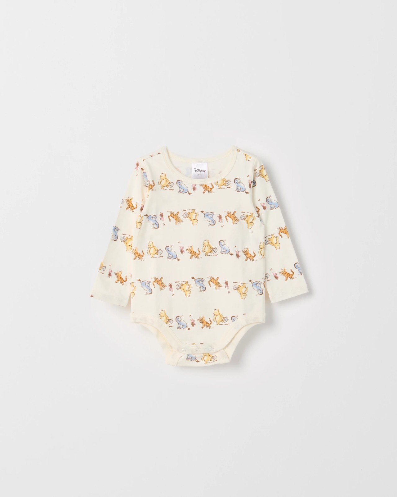 Disney Winnie The Pooh Australian Cotton 2 Pack Baby Bodysuits 3 of 5