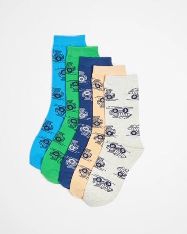 Maxx Crew Socks 5 Pack