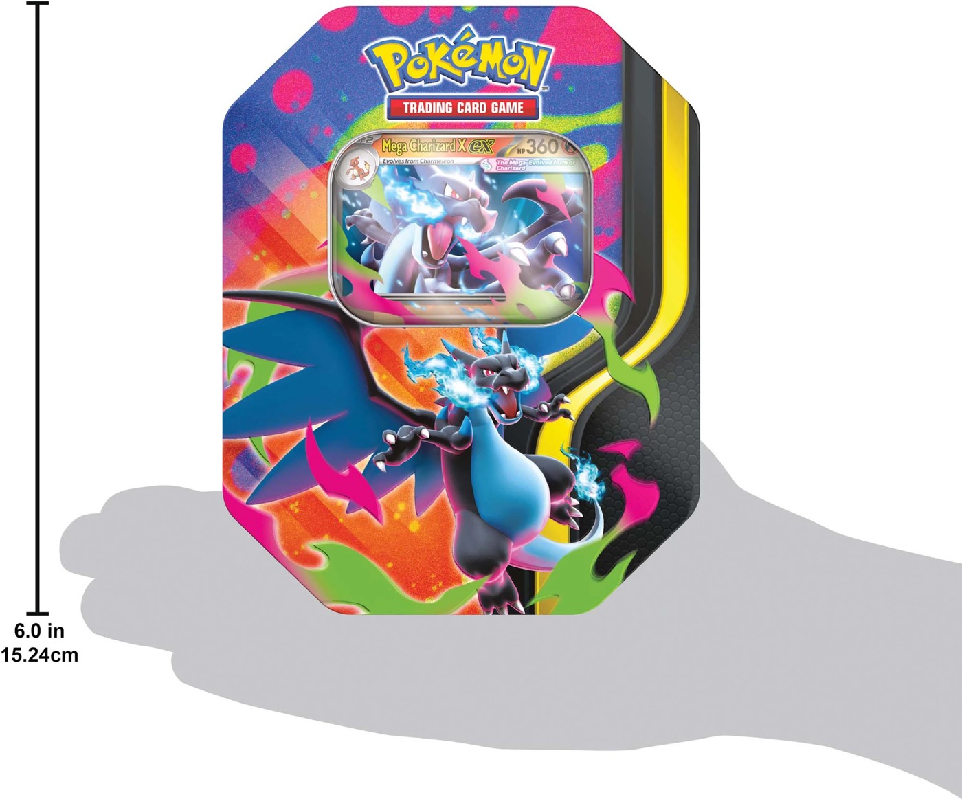 Pokemon TCG: Mega Charizard Tin - Assorted 5 of 5
