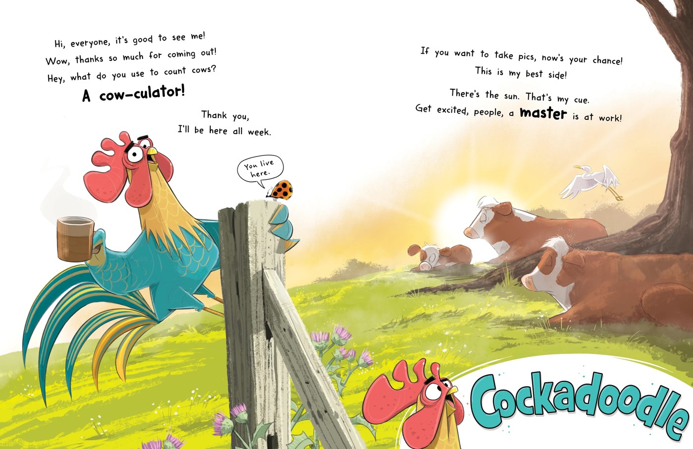 Cockadoodle Moo? by Tanya Hennessy - Book 2 of 3