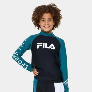 Ads Splice Long Sleeve Rash Vest - Fila