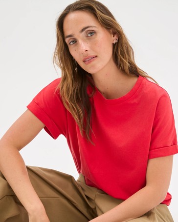 Australian Cotton Oversized Boxy T-Shirt