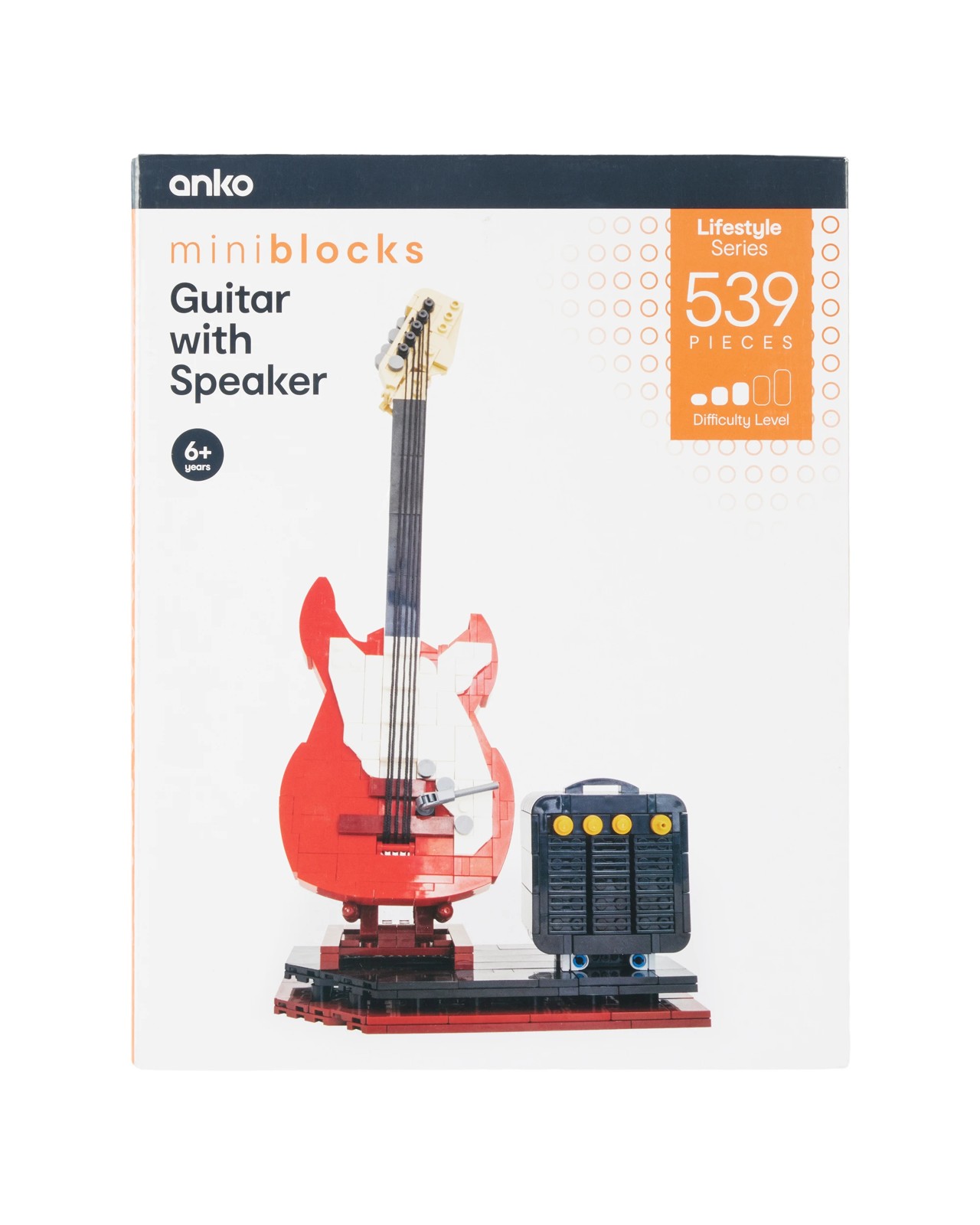 539 Piece Mini Blocks Lifestyle Series: Guitar with Speaker 4 of 4
