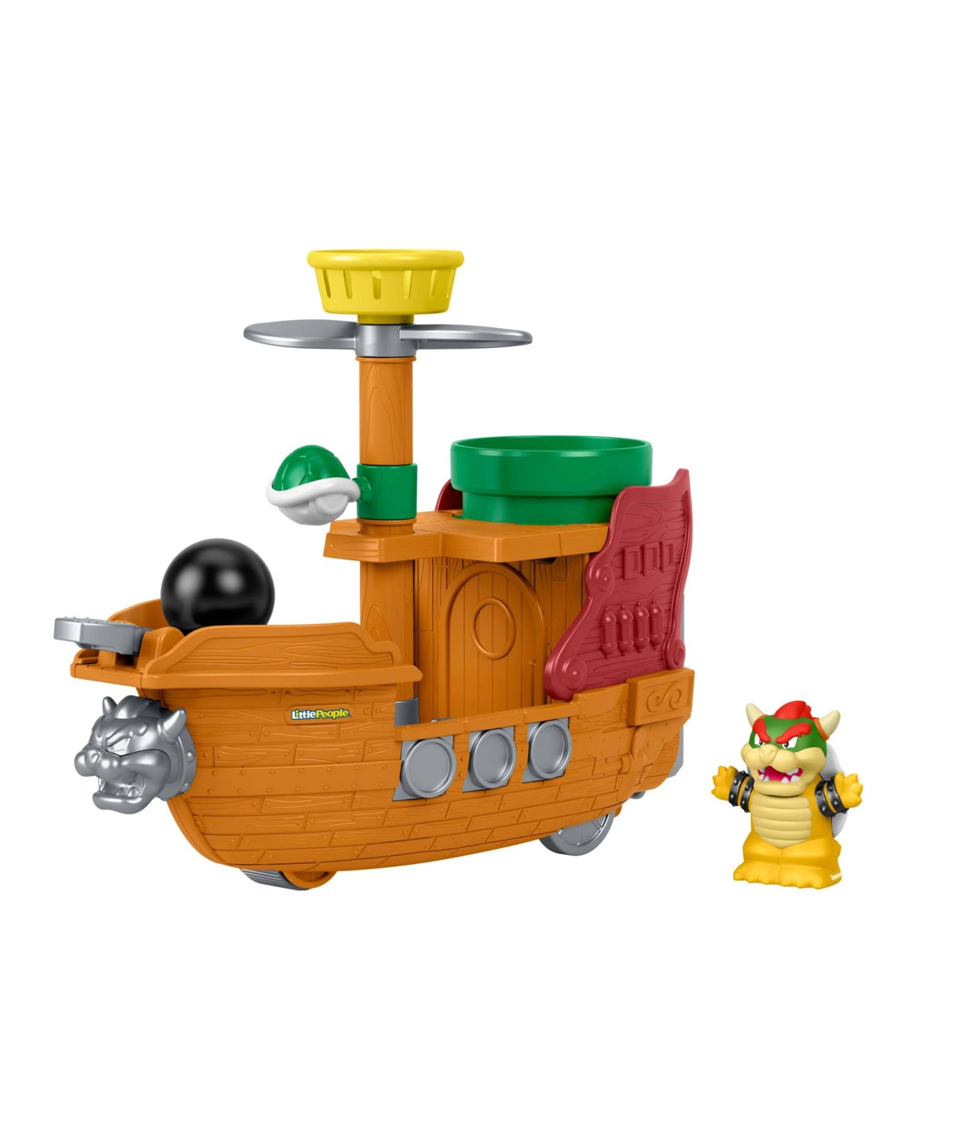 Fisher-Price Little People My Mario Bowser's Airship & Figure Set   2 of 6