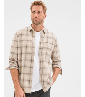 Australian Cotton Heavy Weight Brushed Textured Shirt