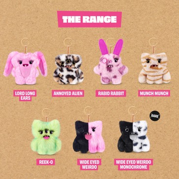 Fuggler Baby Baddies Keyrings 5-inch - Assorted