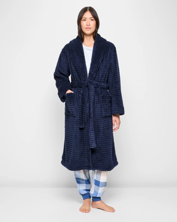 Long Jacquard Sleep Robe