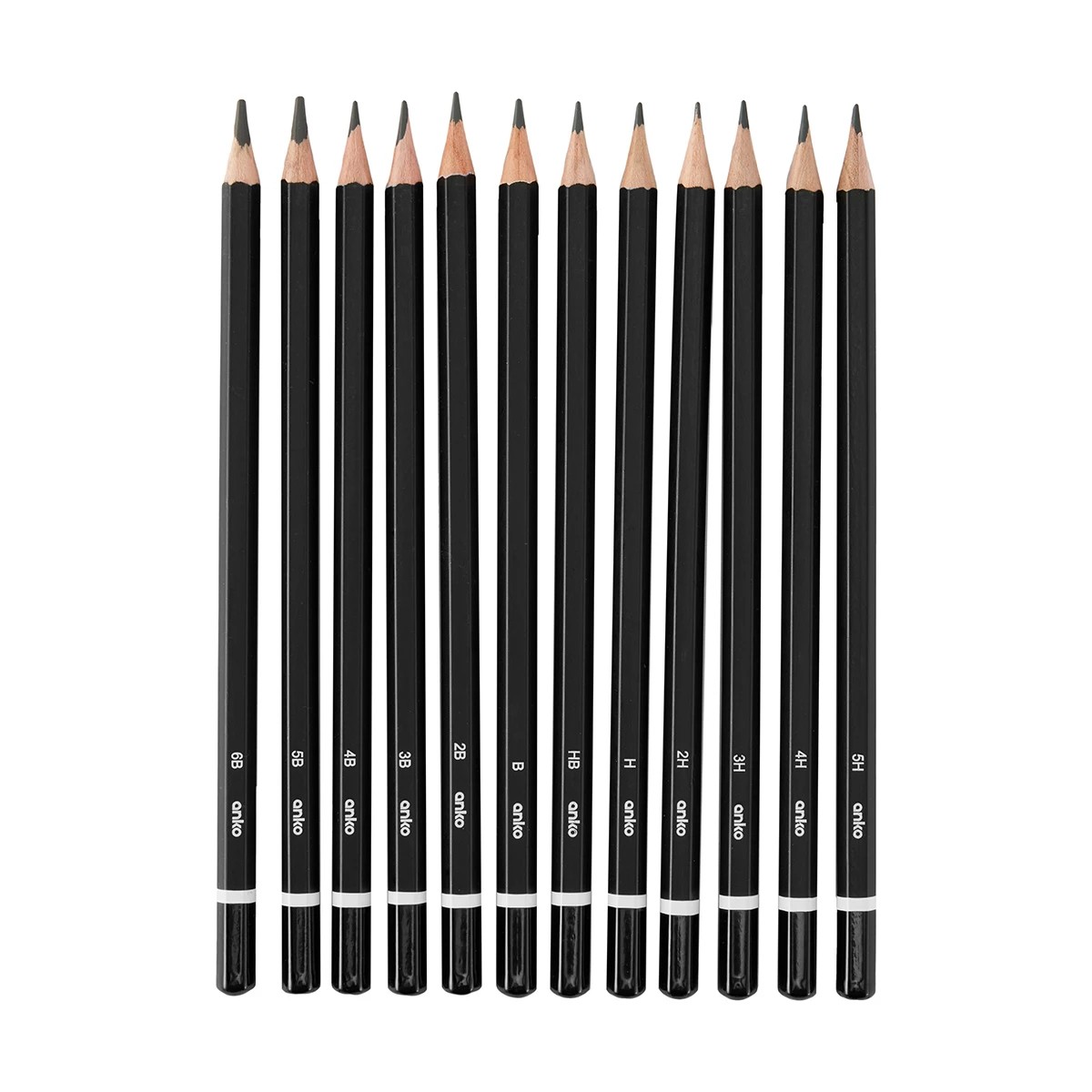 Sketching Pencils, 12 Pack - Anko | Target Australia