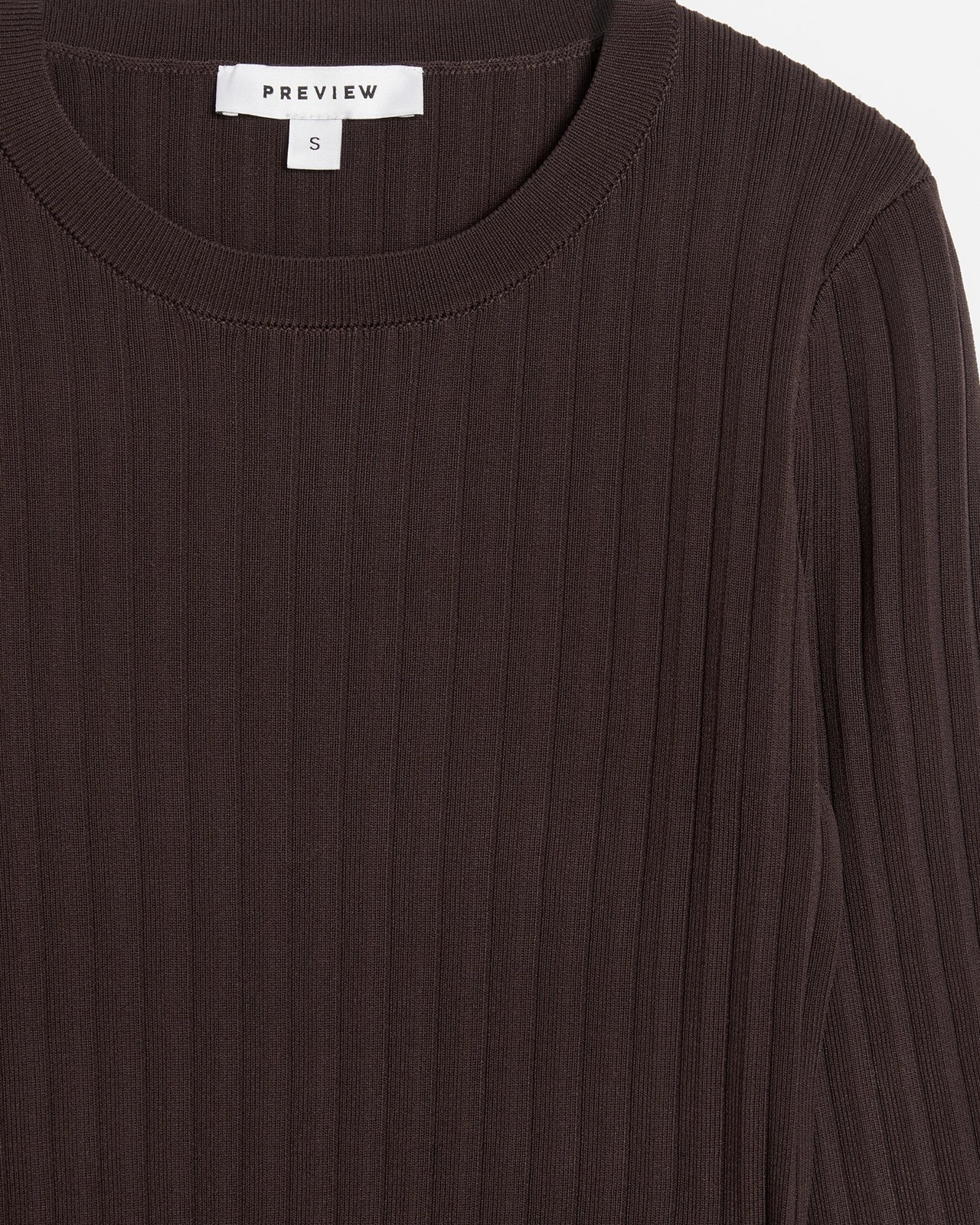 Fashion Boat Neck Rib Top - Preview 6 of 6