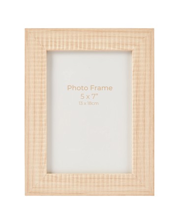 Anko Ribbed Frame 5in. x 7in. - Natural