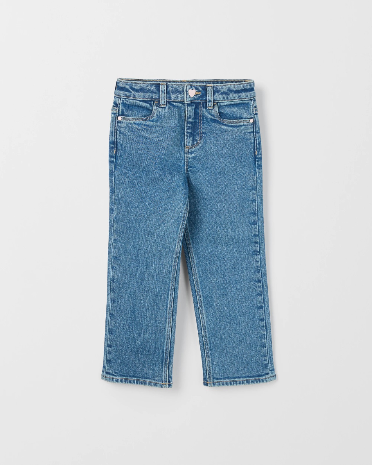 Straight Leg Denim Jeans 5 of 5
