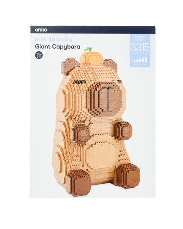 3315 Piece Mini Blocks Animal Series: Giant Capybara