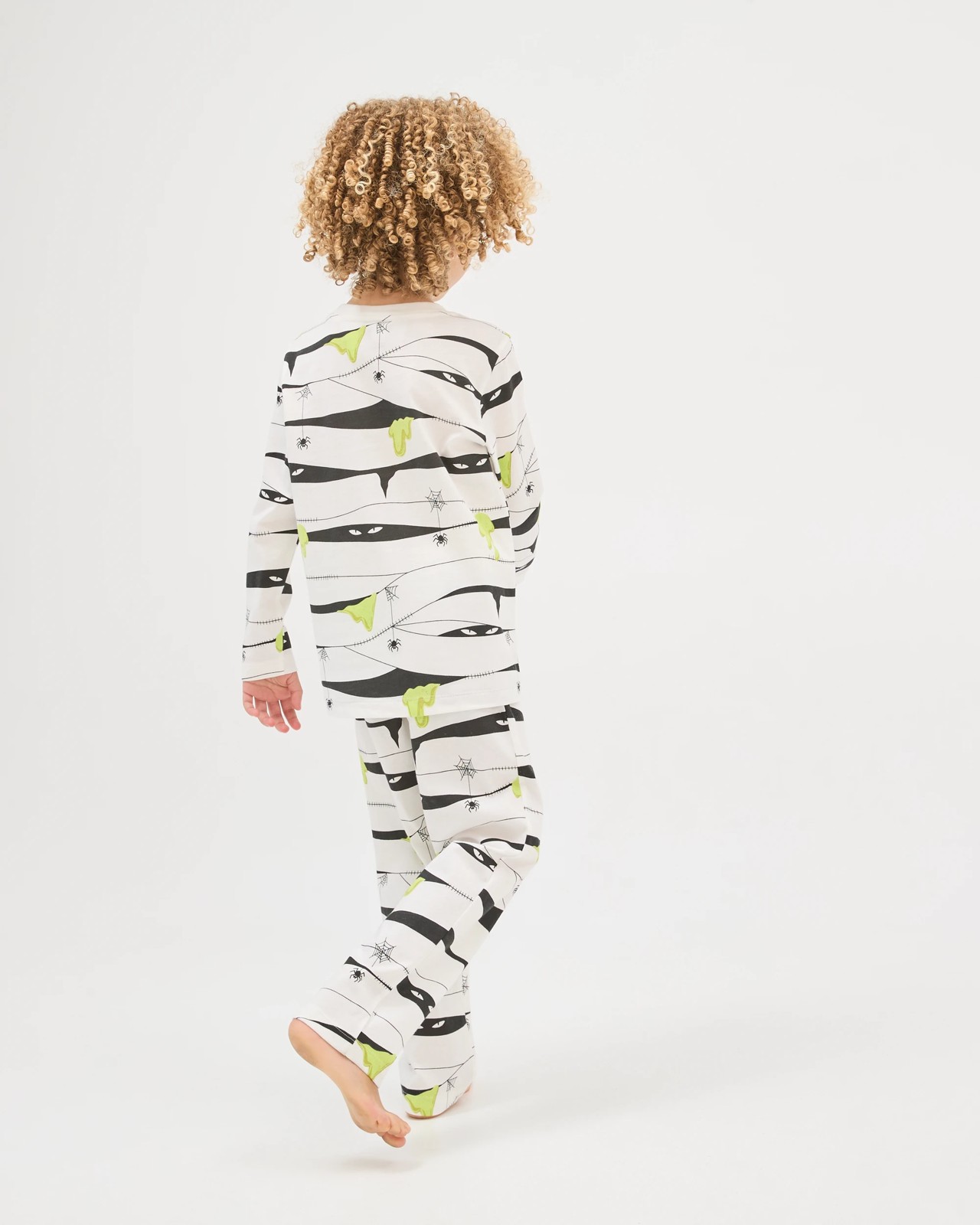 Sibling Matching Australian Cotton Younger Kids Pyjama Set 6 of 6