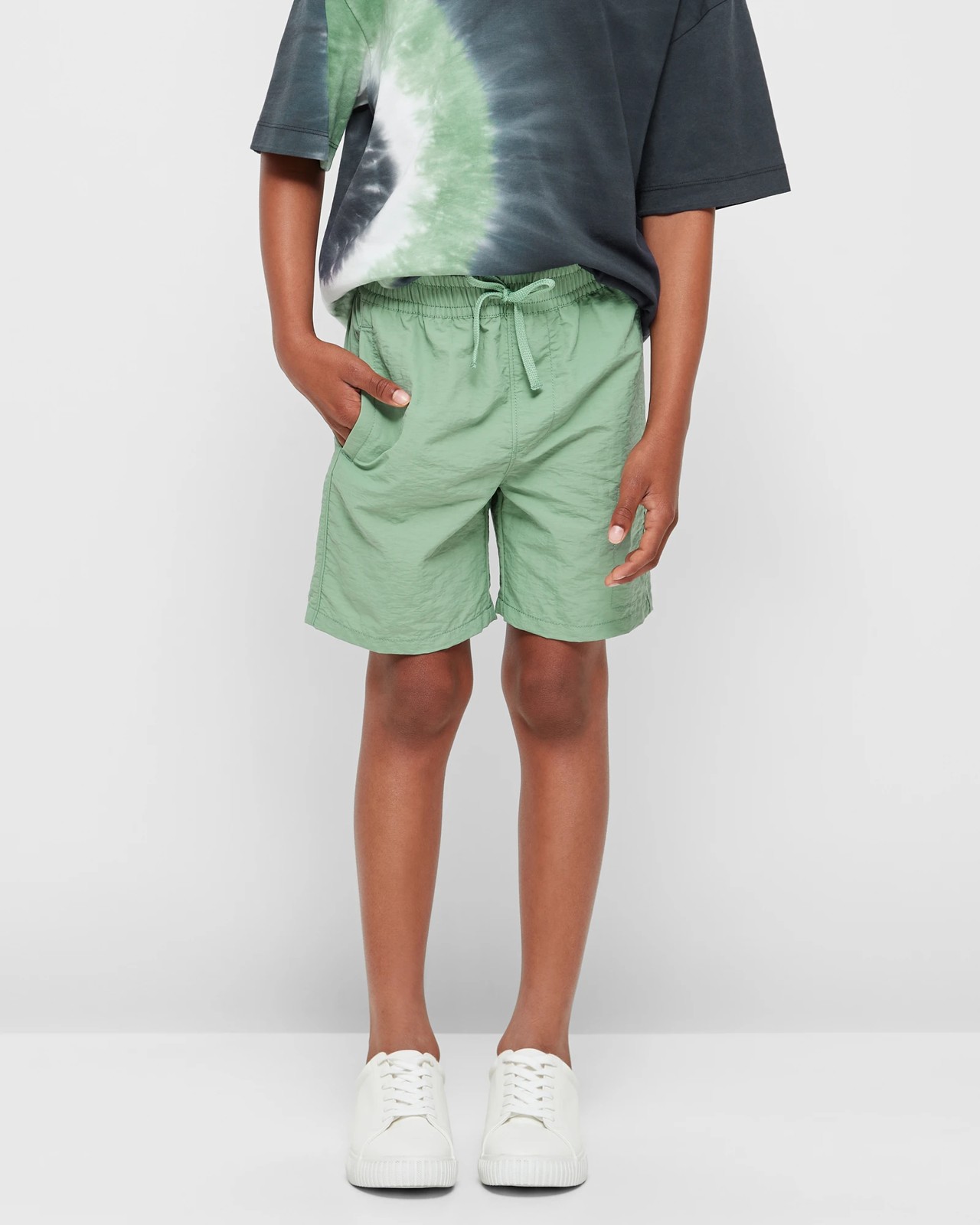Mix and Match Nylon Shorts Green Target Australia