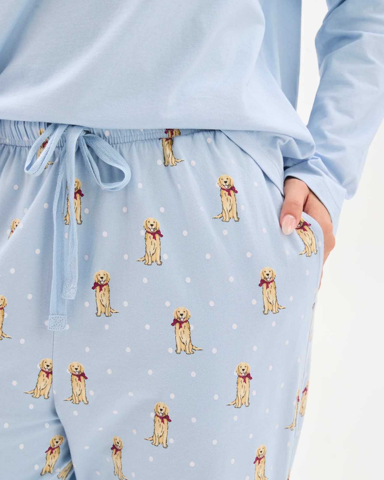 Australian Cotton Printed Sleep Joggers 5 of 6