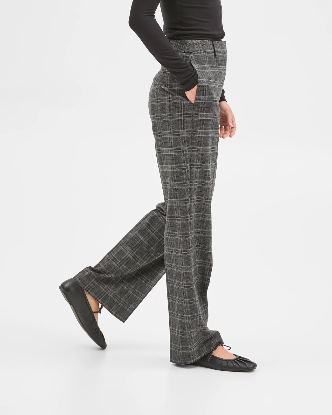 Preview Tailored Straight Leg Pants 5 of 5