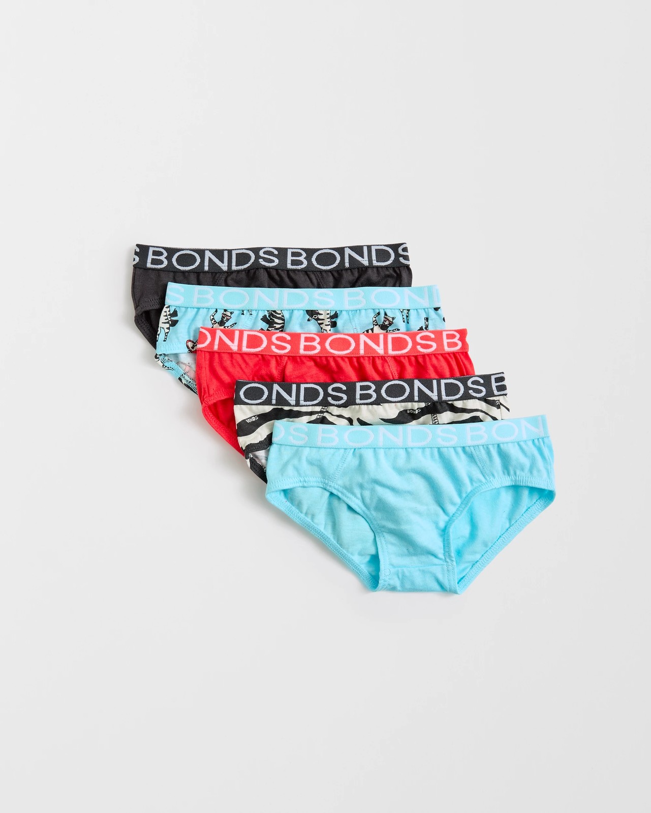Bonds 5 Pack Boys Briefs 5 of 6