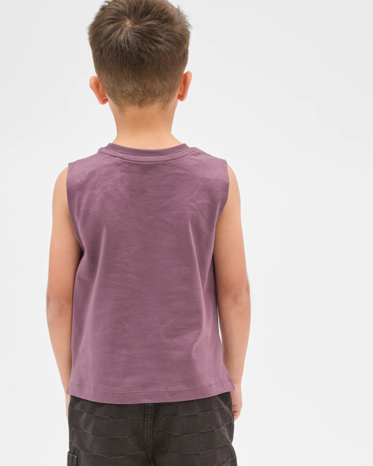 Australian Cotton Tank Top - Arctic Dusk 3 of 5