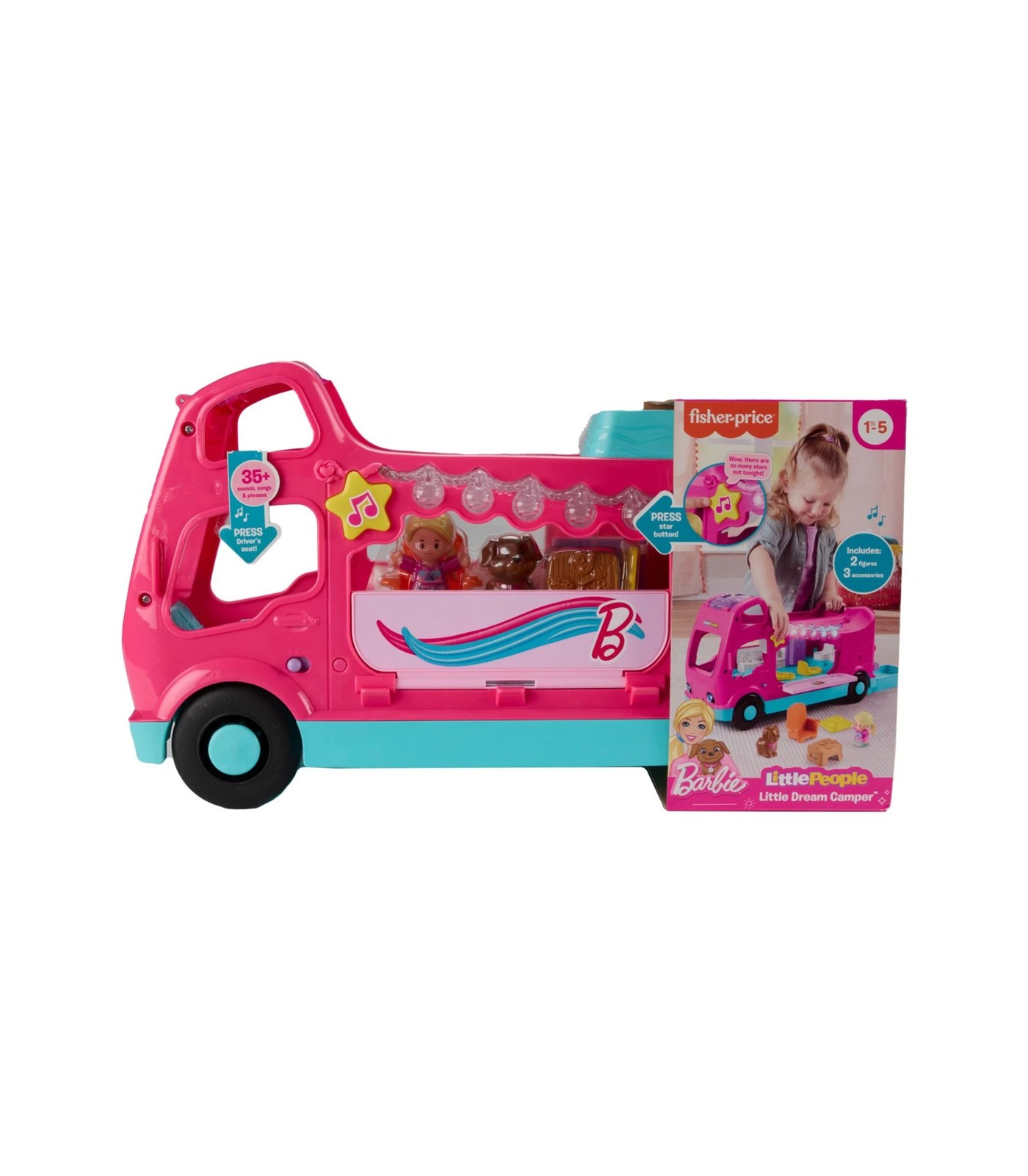 Fisher price barbie dream camper on sale