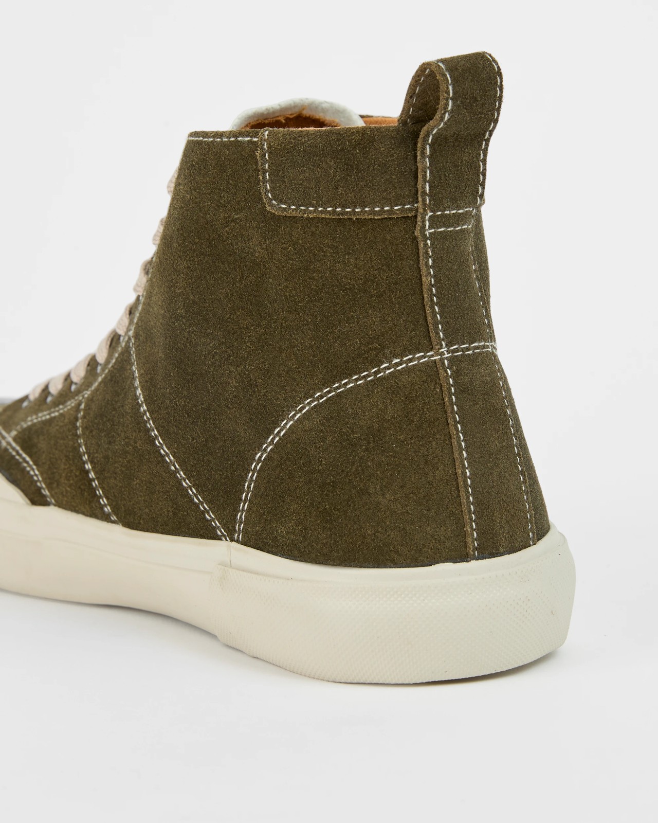 Genuine Suede Leather Hi Top Sneakers 3 of 3
