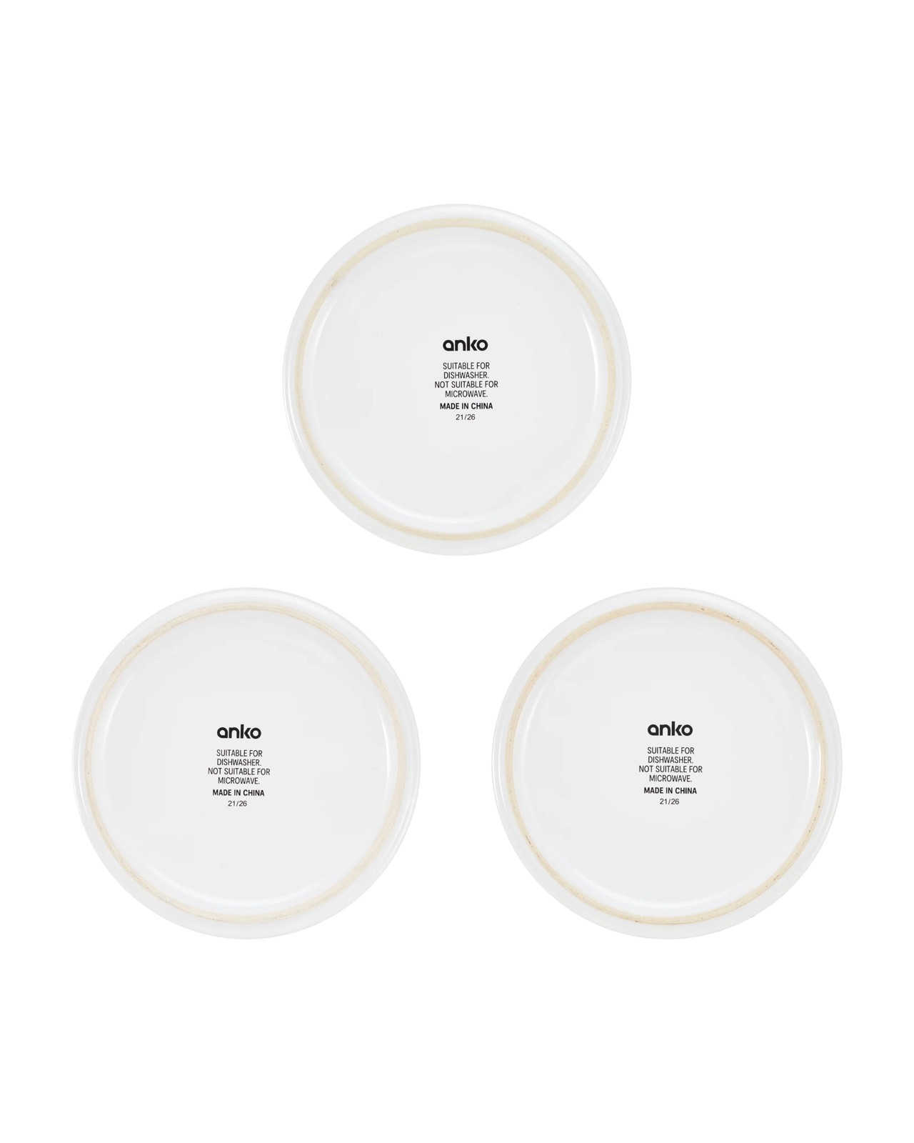 Anko Dog Bowl Ceramic - Medium - Assorted 5 of 5
