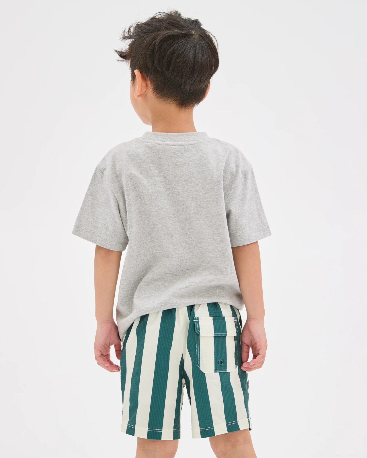 Family Matching Striped Swim Boardshorts 4 of 6