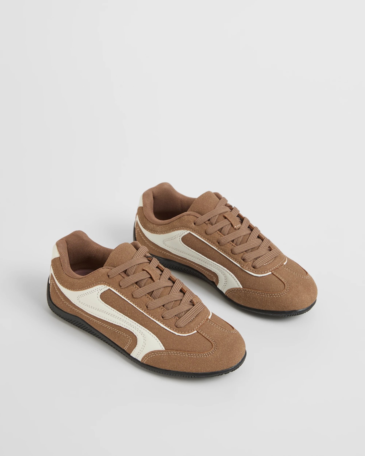Sleek Sneakers - Taupe 2 of 4