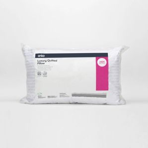 Luxury Quilted Pillow - High Profile, White product image