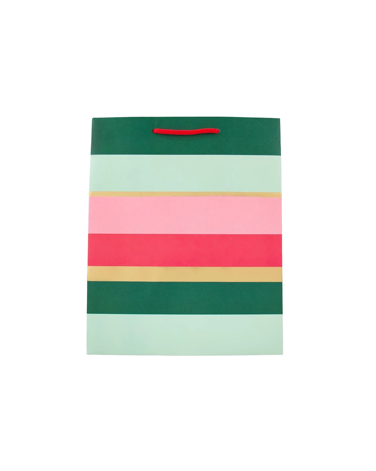 Hallmark Christmas Stripes Flair Gift Bag - Large 2 of 3