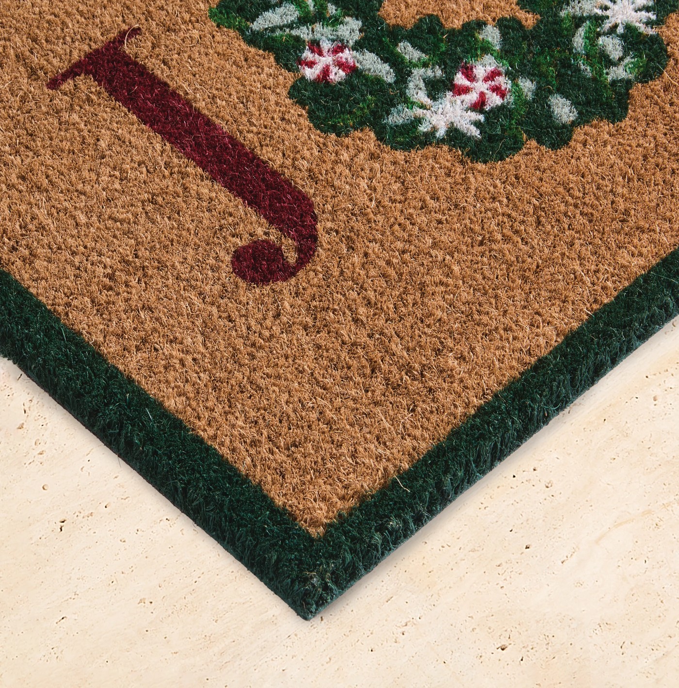 Anko Joy Wreath Door Mat - 60cm x 40cm 3 of 5