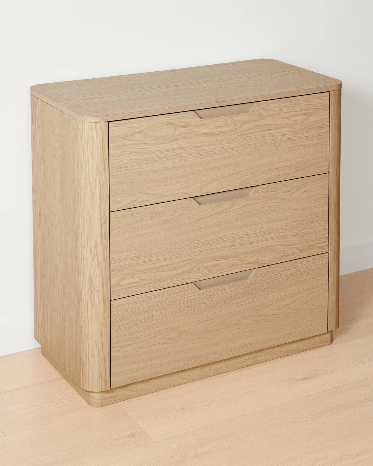 Anko Miles 3 Drawer Chest - Oak 2 of 6
