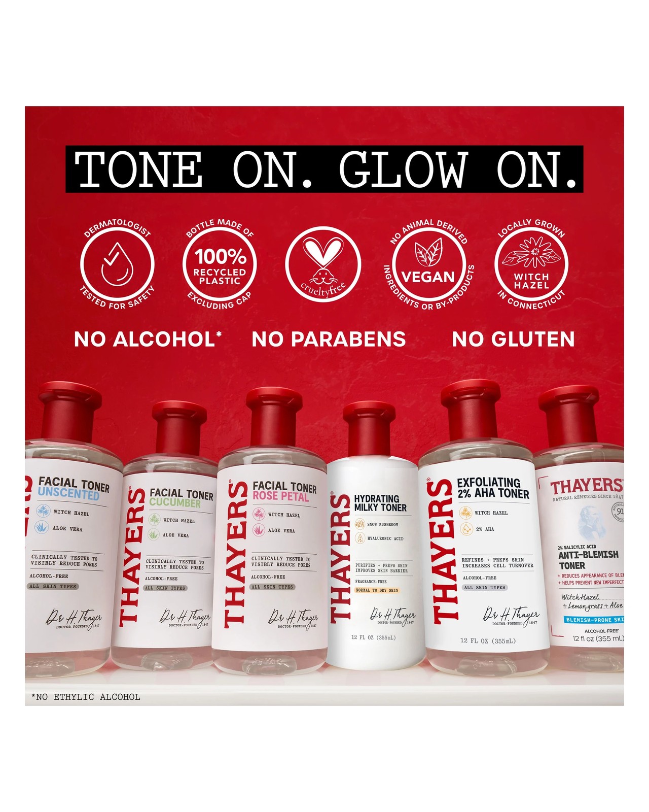 Thayers Rose Petal Alcohol Free Facial Toner 355ml - Witch Hazel and Aloe Vera 6 of 6