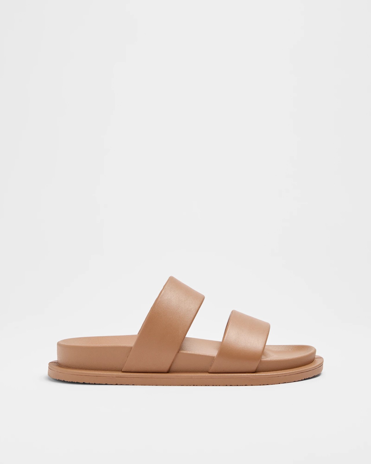 Womens Moulded Double Strap Sandal - Lauren II - Brown | Target Australia