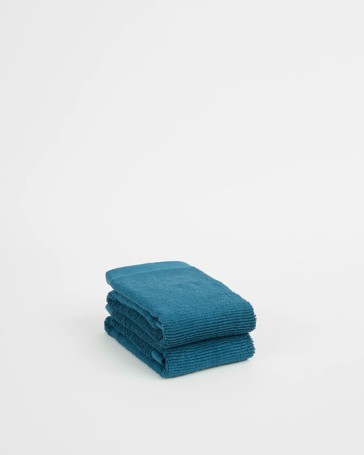 Reed Australian Cotton Rib 2 Pack Hand Towel