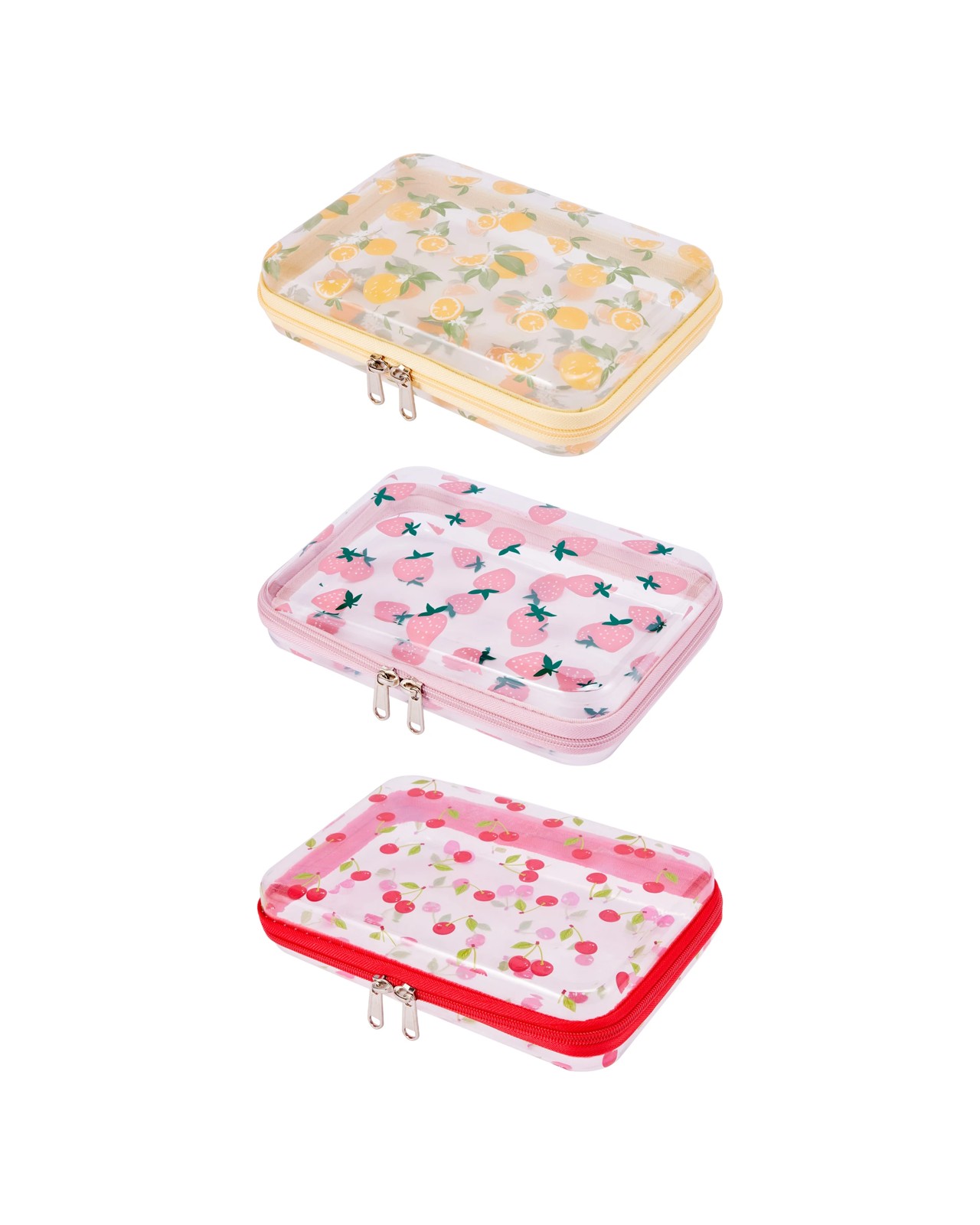 Anko 3 Pack Printed Clear Packing Cubes 2 of 6