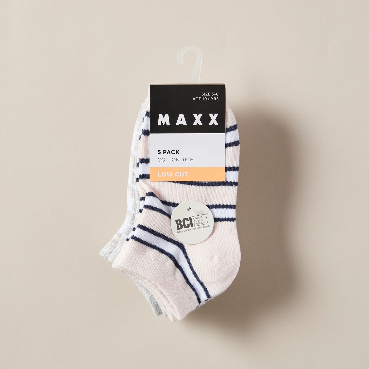 Maxx 5 Pack Low Cut Socks 3 of 3