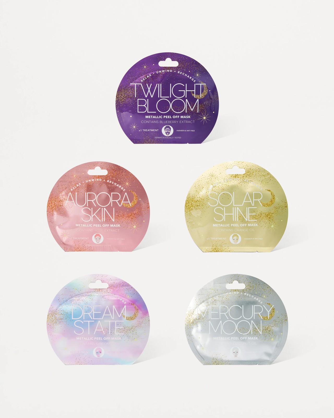 Peel Off Face Masks 5 Pack - Anko 2 of 4