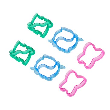 2 Pack Sandwich Cutters, Assorted - Anko