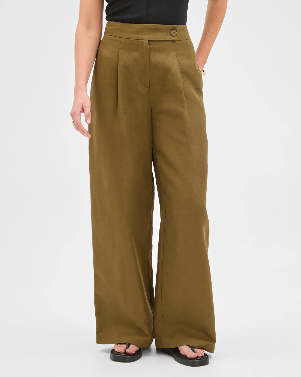 Preview Harper Tailored Ultra Wide Leg Pants 3 of 5