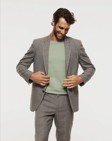 Tailored Heritage Check Suit Blazer - Preview