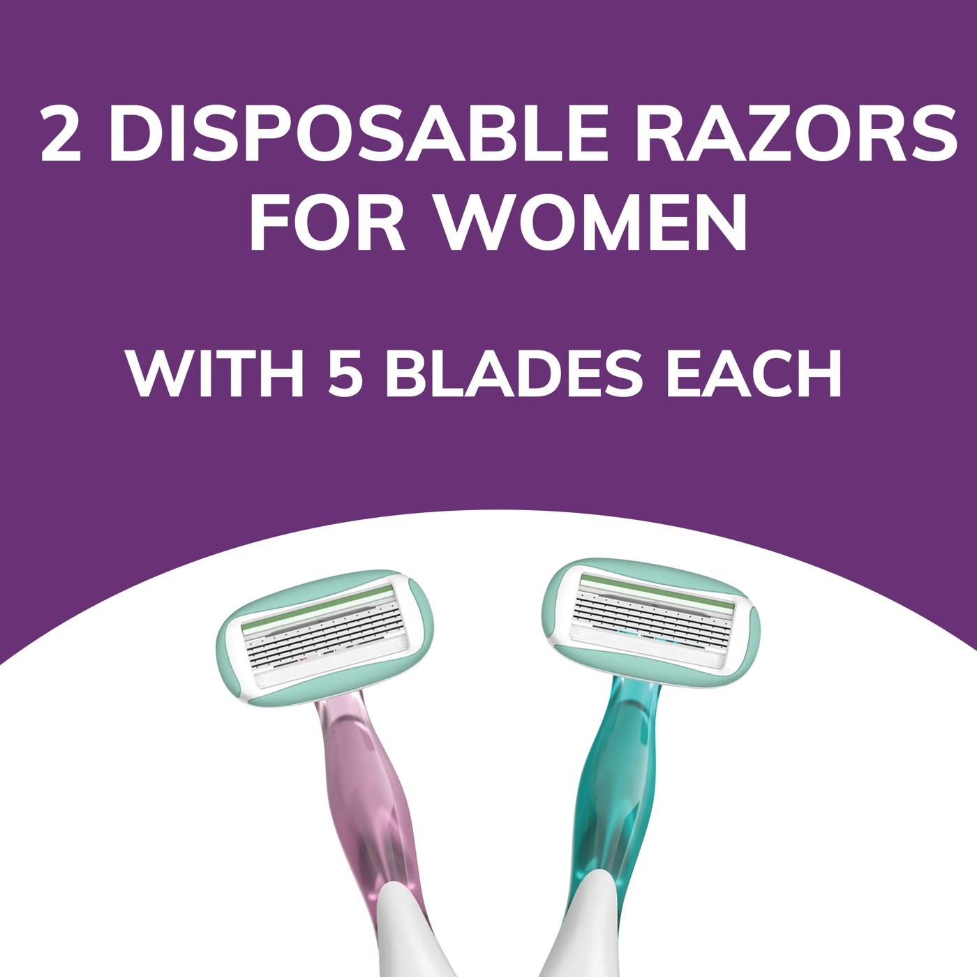 2 Pack BIC Soleil Sensitive Razor 6 of 6