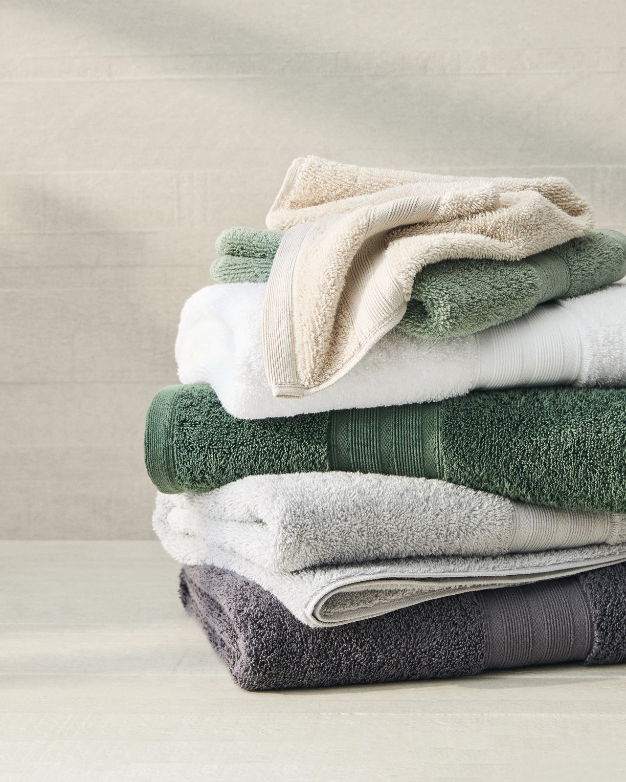 Grandeur Australian Cotton Hand Towel - Oatmeal 4 of 4