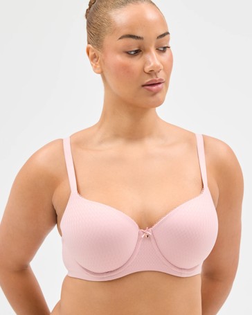 Fuller Figure Lace Edge Lightly Lined T-Shirt Bra